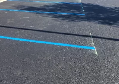 Professional Parking Lot Line Striping